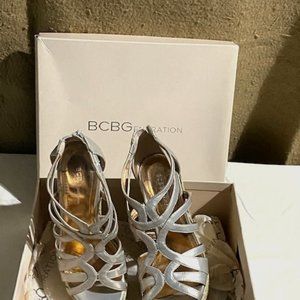 BCBG Women's Dress wedge size 8